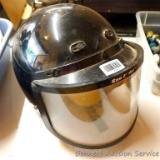 DOT motorcycle helmet size XL with face shield in good condition.