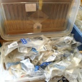 Large variety of cabinet handles, longest is 6-3/4