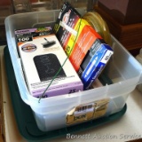 Drywall sanding screen 25 sheets of 100 NIP; drywall sandpaper 25 sheets of 80 grit NIP; 2 pkgs. 25'