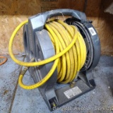 150' Power Port air tool hose on reel. Hose is 3/8