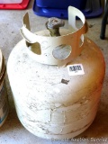 OPD Propane tank with some fuel.
