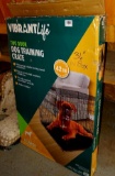 Vibrant Life 2 door dog training crate and a bed, more. Crate is for an extra large dog. Pillow