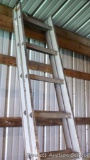 Extension ladder is about 15