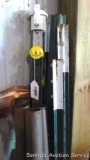 7 fence posts plus some metal pipes. Fence posts are around 70