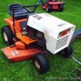Simplicity riding lawn tractor with hydrostatic drive and a 48