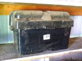 Rubber Queen battery box fits all marine batteries. Adjusts to fit groups 24 through group 27.