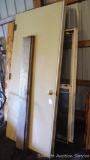 2 doors and 2 sliding windows, more. Top door is about 33