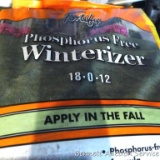 4 bags of Fortify Phosphorus Free Winterizer 18-0-12. Bags are 16 lbs.