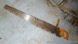 One man crosscut saw is 4' long.