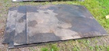 Three rubber horse stall mats are almost 3/4