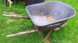 Truper wheelbarrow has a 38