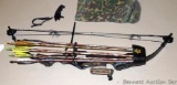 Proline Force XL-II compound bow. Comes with sight, quiver, six arrows, release and case.