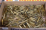 Mixed empty brass incl. 7 mm Rem Mag, .44 Mag, 7 mm-08, .270 Win, 7.62x51, .30-30, 8 mm Mauser, .30