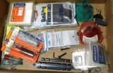 12 gauge snap cap, cleaning brush and mop, universal patches, silicone cloth, reloading funnels,