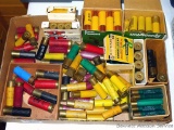 12 and 20 gauge shot shells and slugs, plus .410 caliber shot shells.