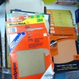 Do It Best, Master Mechanic, and other sheets of sandpaper, some is NIP. Includes 60 and 80 coarse,
