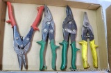Stanley, Wiss and other metal cutters are all about 10
