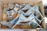 5 Craftsman and 2 Stanley corner clamps. Craftsman clamps are No 9-6661, Stanley are No 63-404.