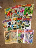 Vintage comic books includes Wonder Woman, The Flash, Batman, Hawkman, Lois Lane and more.