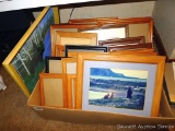 Nice variety of wooden picture frames up to 18