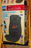 Sunbeam Health at Home full cushion massager with original box. Tested, works.