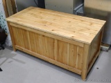 Very nice handmade cedar chest is 42