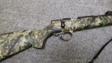 CVA .50 cal Hunterbolt Magnum black powder muzzle loading rifle with high visibility fiber optic
