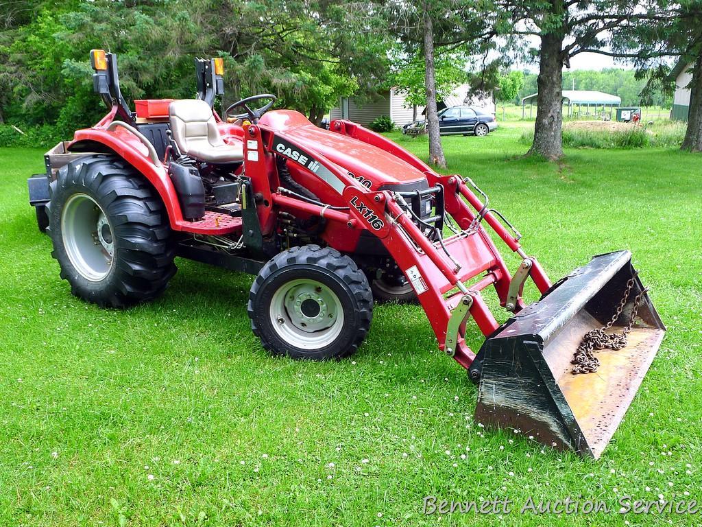 Case Garden Tractor Four Wheel Drive High Productivity 4WD Tractors