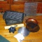 Kitchenwares including chicken roasting pan (ie Beer can chicken style), tortilla fluting pans,