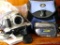 Kodak EasyShare Z650 digital camera with charging base, manual, cords, etc.; Sony digital HandyCam