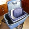 35 gallon Sterilite tote with lid, plus other smaller totes.