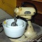 Vintage Hamilton Beach stand mixer, runs, but makes a grinding noise. Comes with beaters and bowls