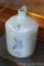 3 gallon birch leaf jug by Union Stoneware Co of Red Wing, Minn. One chip noted on bottom rim,