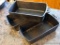 Three cast iron loaf pans by Camp Chef Home. Loaf pans measure 9