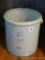 10 gallon Red Wing stoneware crock with large wing. Crock is in very good shape with no chips or