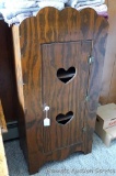 Wooden jelly cupboard or cabinet measures 50