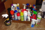 No shipping. Full and partial bottles of household & laundry cleaners including carpet fresh, all