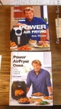 Air Fryer cookbooks including Power AirFryer Oven and Power Air Frying. Both books by Eric Theiss.