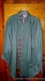 Carhartt size 2XL flannel lined duck shirt is in very good condition.