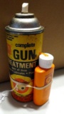 No shipping. Partial containers of Hoppe's No. 9 lube, Rem Oil and gun treatment.