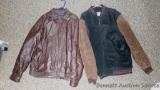 Men's leather jacket by Himalaya Outfitters, size XXL tall, looks to be in very good condition.