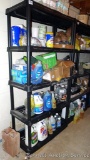 Nice shelving unit is about 71