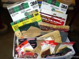 Craftsman, Porter Cable, 3M, Ace and other sand paper, pads, drum sander refills, more.