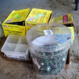 Partial boxes of washer nails up to 2-1/2
