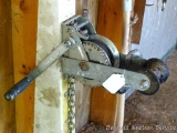 Nice metal boat winch. Bring tools to detach from wall.