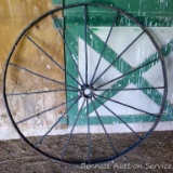 Steel wagon wheel is 53-1/2