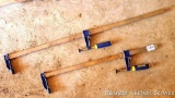Irwin two-foot and three-foot bar clamps