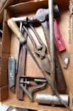 Stanley knife, combination square, ball peen hammer, more.