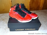Under Armour UA Jet Mid shoes are size 9-1/2 US. Show little use.