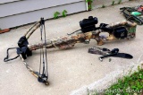 10 point Titan TL-7 cross bow with Acu-Draw and 10 point red dot sight. Also includes six bolts, two